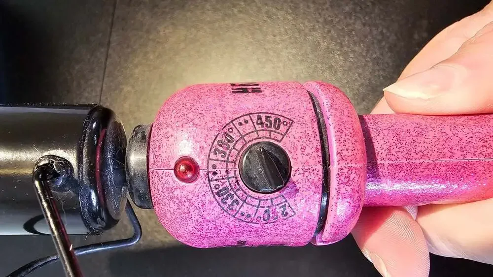 Hot Tools Pink Professional Tapered Curling Wand